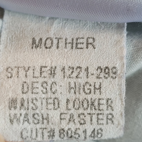MOTHER Looker High Waist Skinny Jeans Faster 27 - Picture 14 of 14